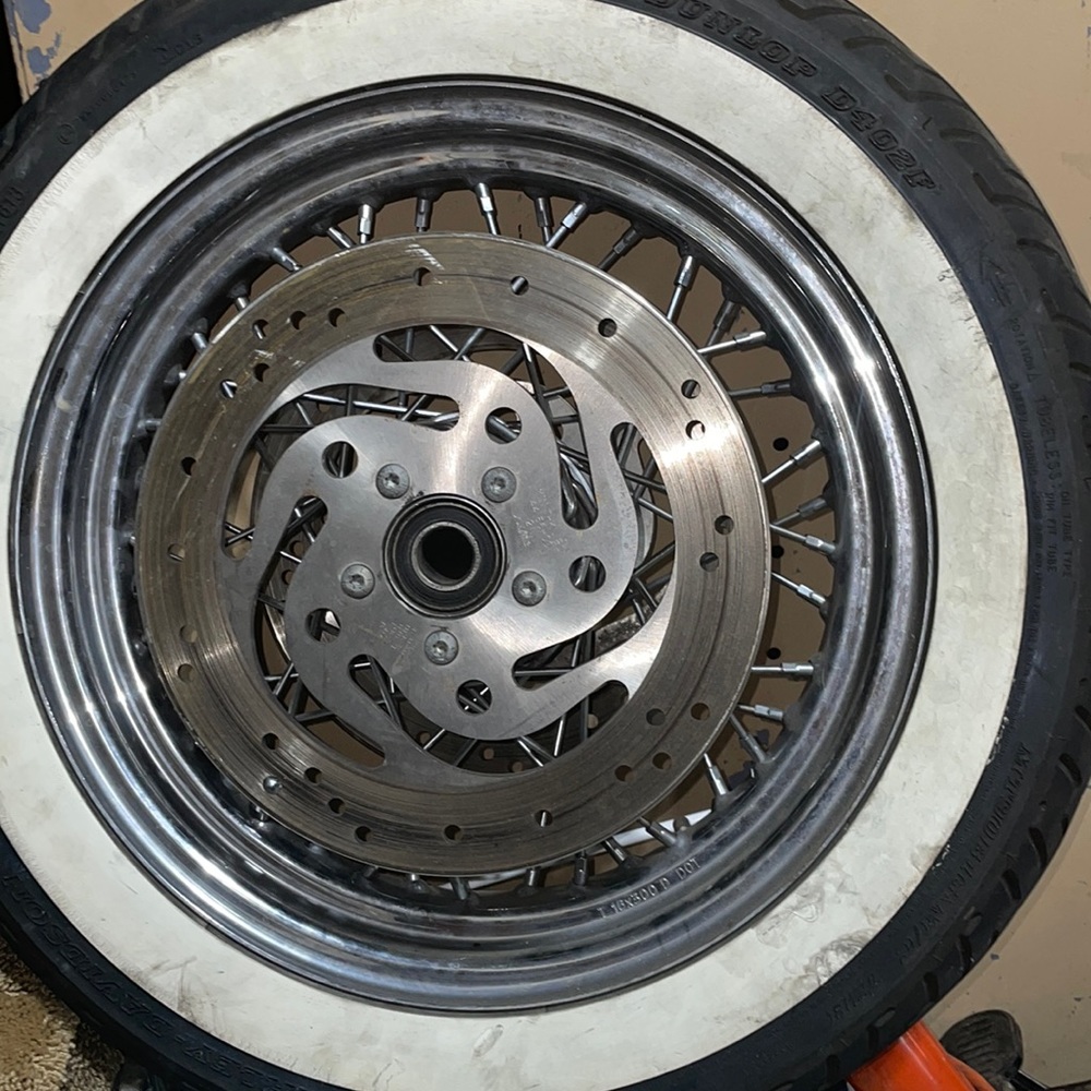 Harley front wheel